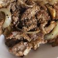 かず吉。's cooksnap of when they made ☆お弁当☆豚肉の生姜焼き.