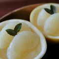 結1218's cooksnap of when they made まるごと！グレープフルーツゼリー☆.