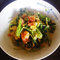 ラク～にいきましょ！'s cooksnap of when they made トマトと水菜の卵炒め.