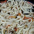 akely's cooksnap of when they made 離乳食後期・完了期～焼きうどん☆.