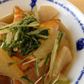 momonga222's cooksnap of when they made さつま揚げと大根のさっと煮.