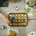 kayoayu's cooksnap of when they made たこ焼き機１台で、パーティメニュー♪.