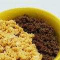 ゆうまいズ's cooksnap of when they made 母の味☆味噌バター卵と挽肉のそぼろご飯.