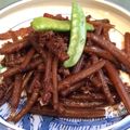kootani's cooksnap of when they made ふきの佃煮.