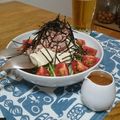 ダイナマイト漆黒's cooksnap of when they made 豆腐と水菜の韓国風サラダ.