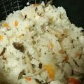 みさ♪れい♪ママ's cooksnap of when they made 白だしde鶏肉ときのこの炊き込みご飯.