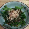 キャップとラム's cooksnap of when they made ほうれん草のごま和え.
