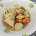 ×＊tomo＊×'s cooksnap of when they made 筍と鶏団子の煮物.