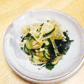 ゆづかれん's cooksnap of when they made えのきとワカメの簡単中華サラダ.