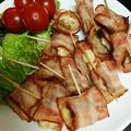 りんめい's cooksnap of when they made めちゃ簡単おつまみマッシュルームベーコン.