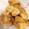 ニュー餅's cooksnap of when they made 簡単♡鶏ムネ肉でジューシー唐揚げ.