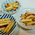 saorin＊＊'s cooksnap of when they made お弁当に★揚げない大学芋ごま塩和え.