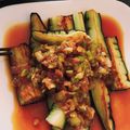 chekomint's cooksnap of when they made 【絶品】簡単美味！揚げナスに香味ダレ♪.