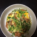 イーストにゃん's cooksnap of when they made 車麩と豆苗の卵とじ.
