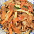 harmony930's cooksnap of when they made 焼き肉のたれで簡単☆小間肉・野菜炒め.