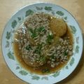 クックマリンクック's cooksnap of when they made 大根すてーき♡そぼろあんかけ.