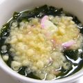 美々☆彡's cooksnap of when they made 揚げ玉入り☆お味噌汁.