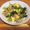 れおーみ's cooksnap of when they made ☆簡単！ほうれん草と豚肉のタマゴ炒め☆.