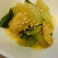 ももののは's cooksnap of when they made チンゲン菜と油揚げの煮びたし.