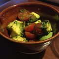 ないりんこ's cooksnap of when they made 簡単★アボカドとトマトのバジルソース和え.