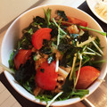 kumapipipi's cooksnap of when they made 水菜と竹輪とトマトの和サラダ♪.