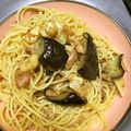 クック1U0YQ1☆'s cooksnap of when they made 簡単♪油揚げナスのツナパスタ.