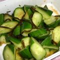 そらうた's cooksnap of when they made 1分おつまみ！きゅうりの塩昆布あえ.