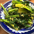 つるpigeonn's cooksnap of when they made 簡単！ホウレンソウのお浸し白ごま和え.