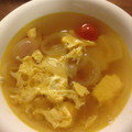 20070825's cooksnap of when they made トマトとふんわり卵のスープ.