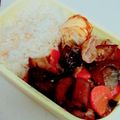 あいこす♡花嫁修業中's cooksnap of when they made 1位絶品☆なすと豚肉の甘辛味噌炒め☆弁当.
