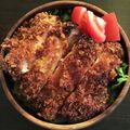 ＣＴＵ's cooksnap of when they made ジューシー甘辛鶏カツ＆サラダ丼.