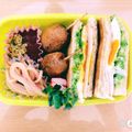 っちょ〜's cooksnap of when they made 春キャベツと目玉焼きのサンドイッチ.