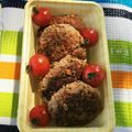 ナツキチ7's cooksnap of when they made お弁当に最適☆簡単豆腐ハンバーグ.