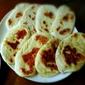 おさっちママ's cooksnap of when they made ホームベーカリーで簡単楽楽ナン(^o^).