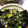 れおいち's cooksnap of when they made 簡単★春菊とひじきのマヨネーズあえ★.