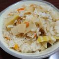 みぃたろにゃん's cooksnap of when they made 竹の子たくさん 混ぜご飯の具.