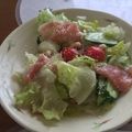 ランランくん's cooksnap of when they made デパ地下風☆*:.蓮根と生ハムの豆サラダ.