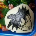 クッキングmama☆'s cooksnap of when they made ドラゴンボール 簡単キャラ弁♡.