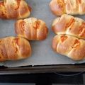 MrsMoon's cooksnap of when they made ミニウィンナーパン.
