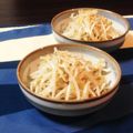 misatona's cooksnap of when they made 電子レンジで簡単時短♡もやしのナムル！.