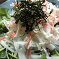 パパの手料理☆'s cooksnap of when they made カリッ❣油揚げで♡美肌じゃこ大根サラダ✧.