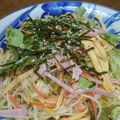 きのこいぬ☆たま's cooksnap of when they made 冷やし中華まぜまぜ.