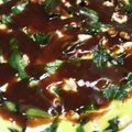 タヌ吉's cooksnap of when they made ✿焼き鳥屋さんの❀鶏ニラ✿玉子焼き.