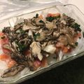 kiiyama's cooksnap of when they made 簡単にサーモンと舞茸のマリネ.
