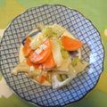 みるきー猫ちゃん's cooksnap of when they made 南房総市給食◆れんこんシャキシャキサラダ.