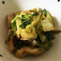 クックX9GUEX☆'s cooksnap of when they made 白菜と油揚げの和え物.