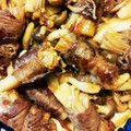 YesYU's cooksnap of when they made 牛薄切りとえのきと長いもこんがり肉まき♪.