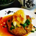 おにまこ's cooksnap of when they made 和風チーズinハンバーグ.