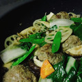 aneo's cooksnap of when they made 筍と椎茸＊中華風 煮込みハンバーグ.