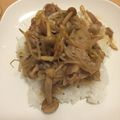 かんじきんぐ's cooksnap of when they made ひとりランチ☆豚もやし炒め丼.